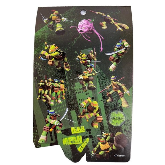 2013 Nickelodeon Teenage Mutant Ninja Turtles Sticker 5 Page Book Lean Mean GIFT - Picture 6 of 6